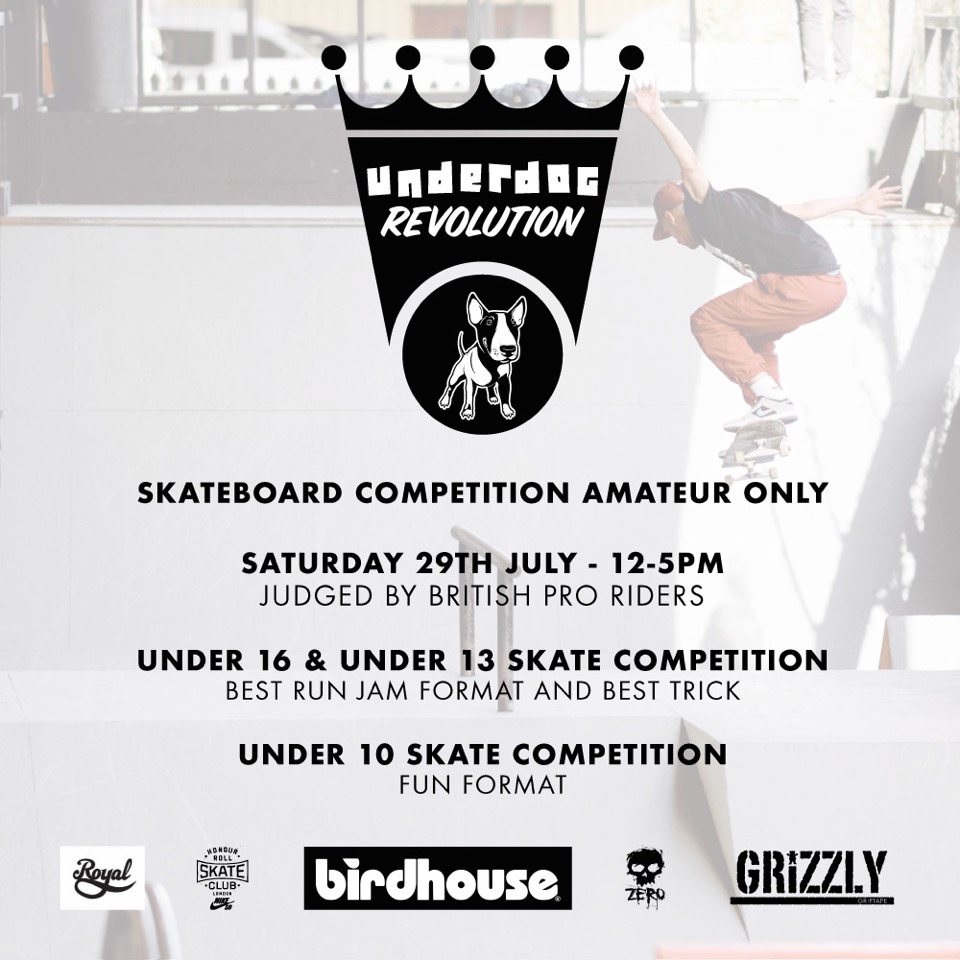 Underdog Revolution Skate Comp 16 and under 2017