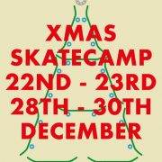 Skate Camp Christmas 2016 - 5 full days starting Dec 22nd at BAYSIXTY6 Skate Park