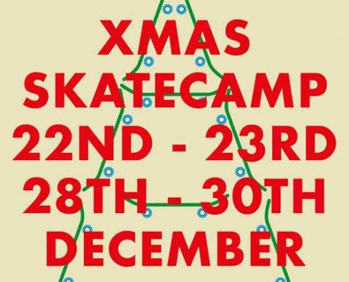 Skate Camp Christmas 2016 - 5 full days starting Dec 22nd at BAYSIXTY6 Skate Park