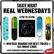 BAYSIXTY6 Skate Park Event Skate Night Real Wednesdays