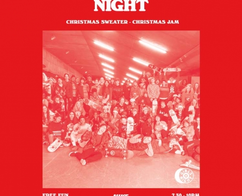 Girls Night Dec 6th at BAYSIXTY6 Skate Park
