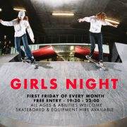 BAYSIXTY6 Skate Park Event Girls Skate Night first Friday every month