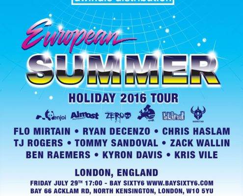 The Dwindle European Summer Holiday 2016 Tour kicks off at BAYSIXTY6