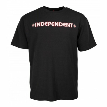 Independent T-Shirt Bar Cross Black at BAYSIXTY6 Skate Shop
