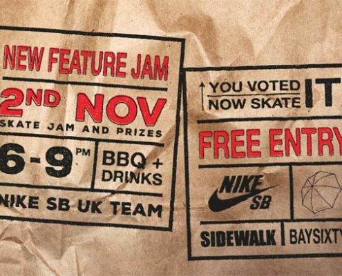 BAYSIXTY6 Skate Park Event Obstacle Jam Voted now Skate