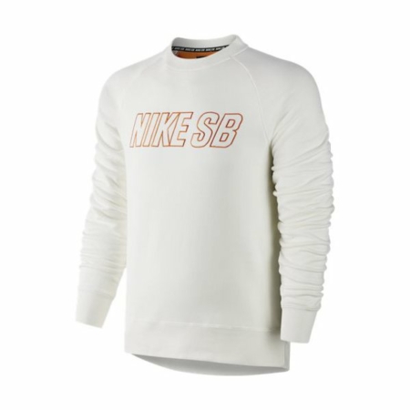 Nike SB Everett Reveal Crew Top Ivory Clay Orange at BAYSIXTY6 Skate Shop