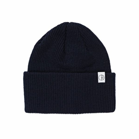 Polar Skate Co Merino Wool Beanie Navy at BAYSIXTY6 Skate Shop