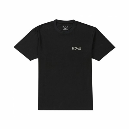 Polar Skate Co Stroke Tee Black at BAYSIXTY6 Skate Shop