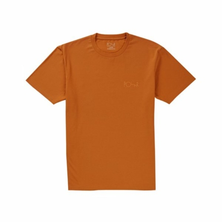 Polar Skate Co Stroke Tee Caramel at BAYSIXTY6 Skate Shop