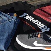 Koston Hypervulc Polar No Comply Jeans Thrasher Two Tone Hoodie at BAYSIXTY6 Skate Shop