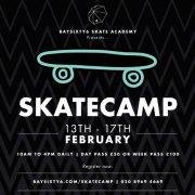 Skate Camp Spring 2017 5 full days starting Feb 13th at BAYSIXTY6 Skate Park