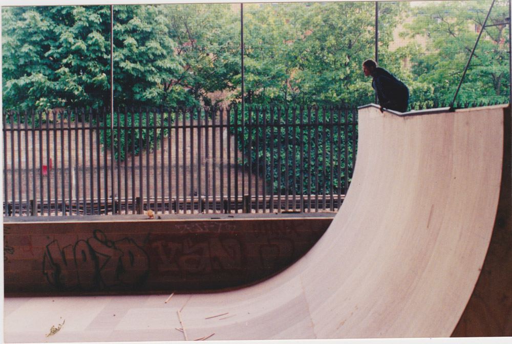 20 Years at BAYSIXTY6 Building Vert ramp for DC Demo 1997