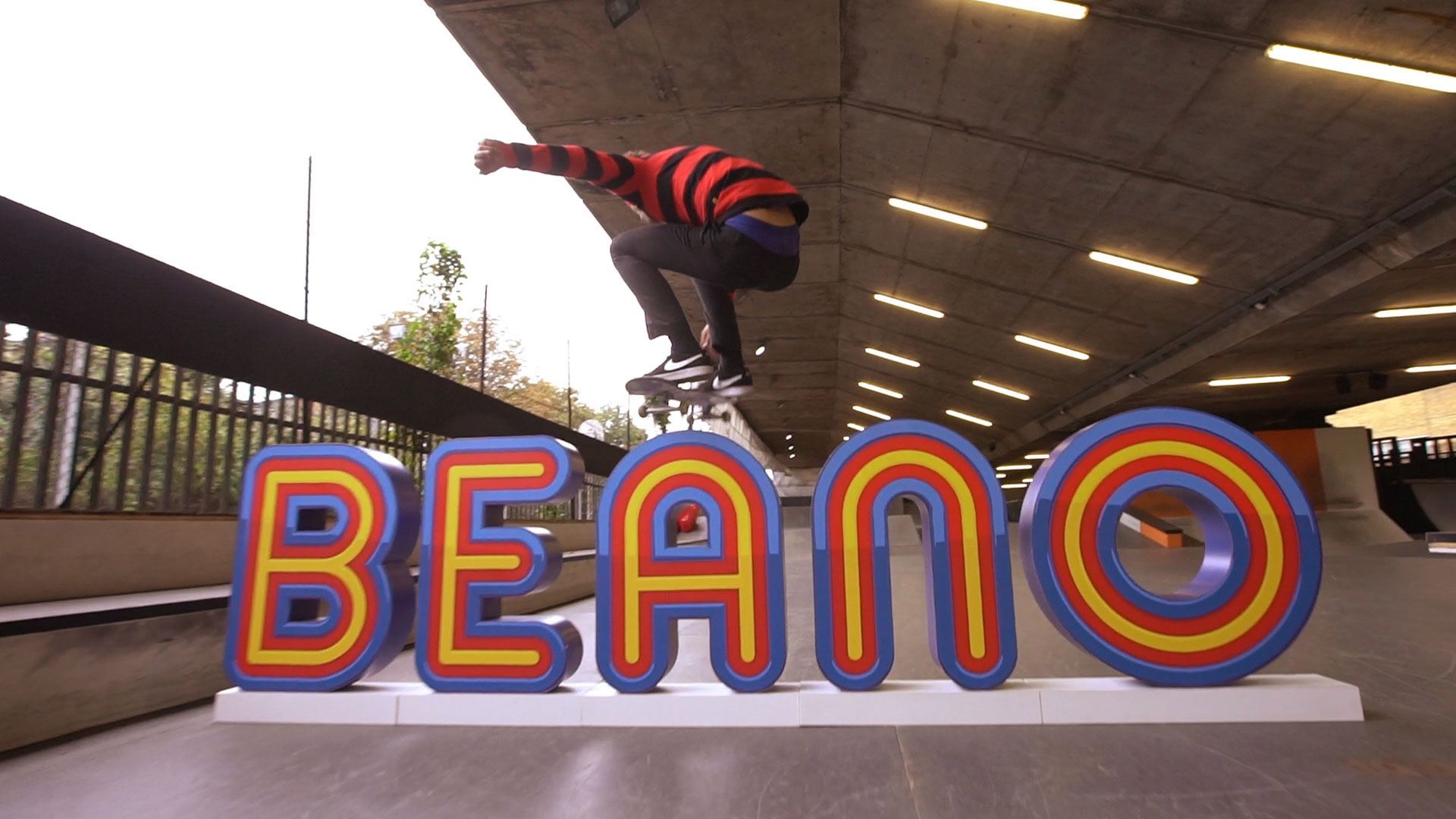 Dennis & Gnasher Take Over Beginners at BAYSIXTY6 Skate Park Dennis