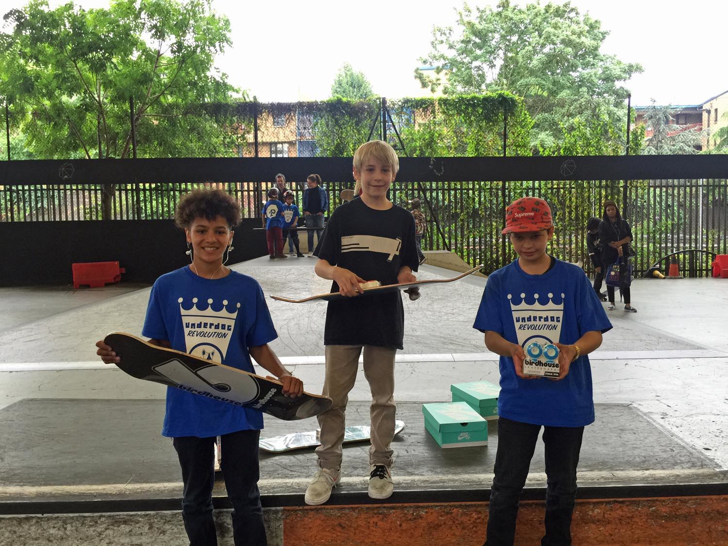 Underdog Revolution U16 Skate Comp 2017 U13 Winners