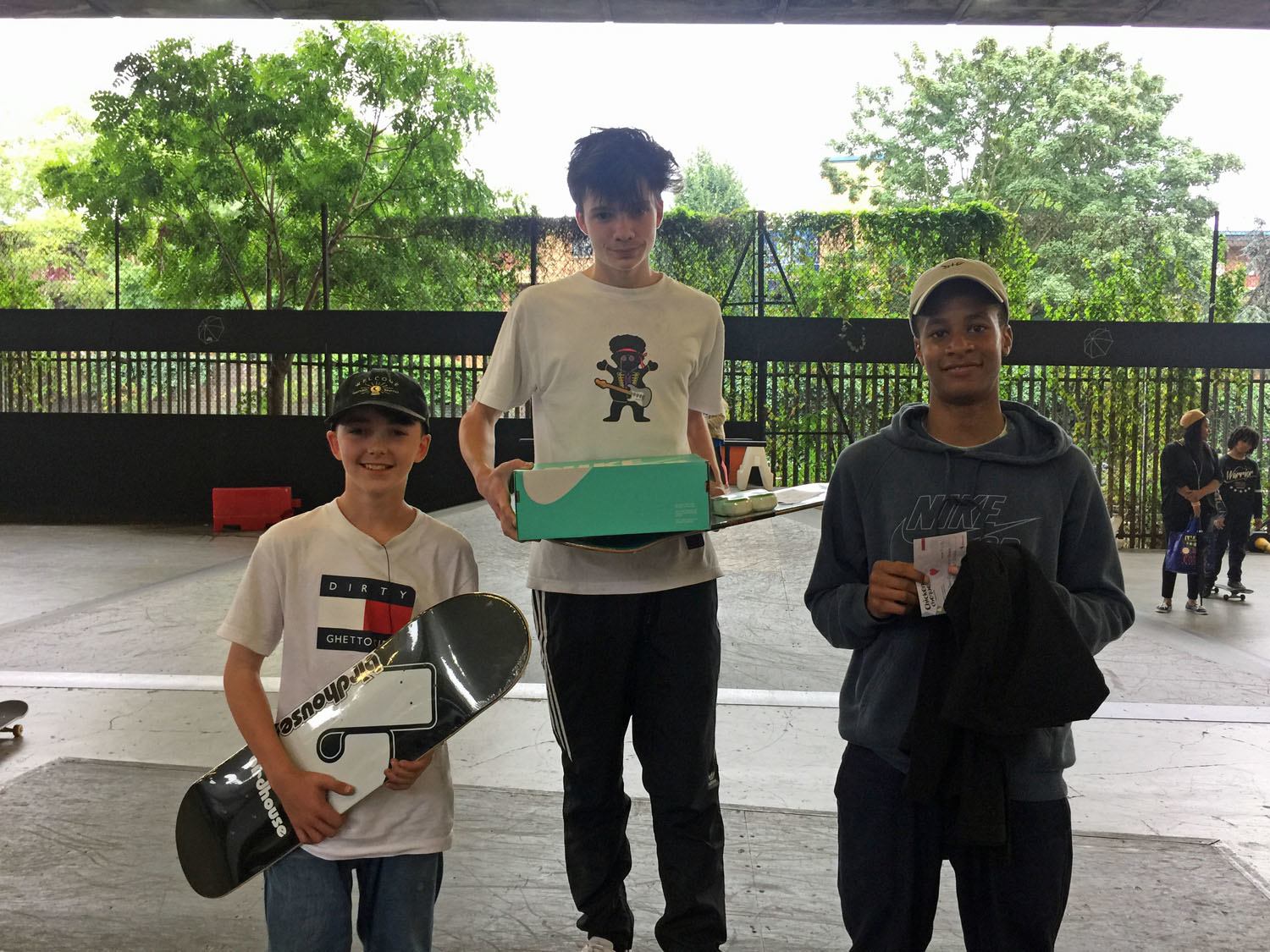 Underdog Revolution U16 Skate Comp 2017 U16 Winners