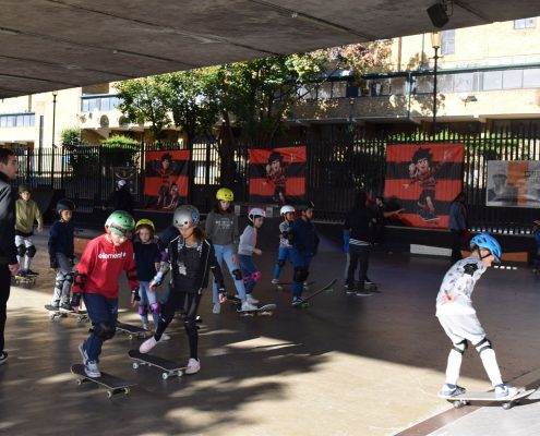 Beano boardslides into Skate Camp over October half term
