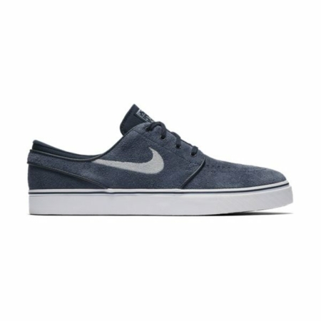 633014-400 Nike SB Air Zoom Stefan Janoski Obsidian Wolf Grey Black White at BAYSIXTY6 Skate Shop r