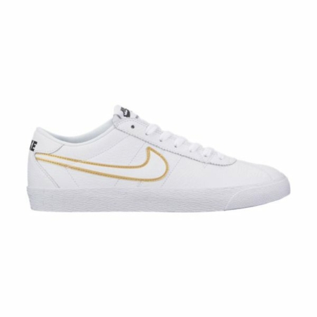 877045-117 Nike SB Zoom Bruin Premium SE White White Metallic Gold Black at BAYSIXTY6 Skate Shop r