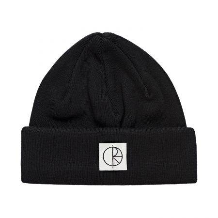 Polar Skate Co Double Fold Beanie Black at BAYSIXTY6 Skate Shop