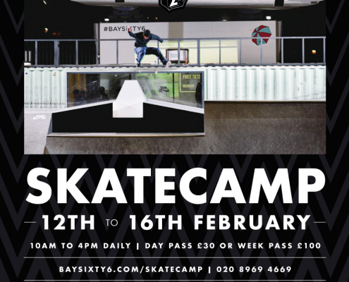 Skate Camp Spring 2018 at BAYSIXTY6 Skate Park