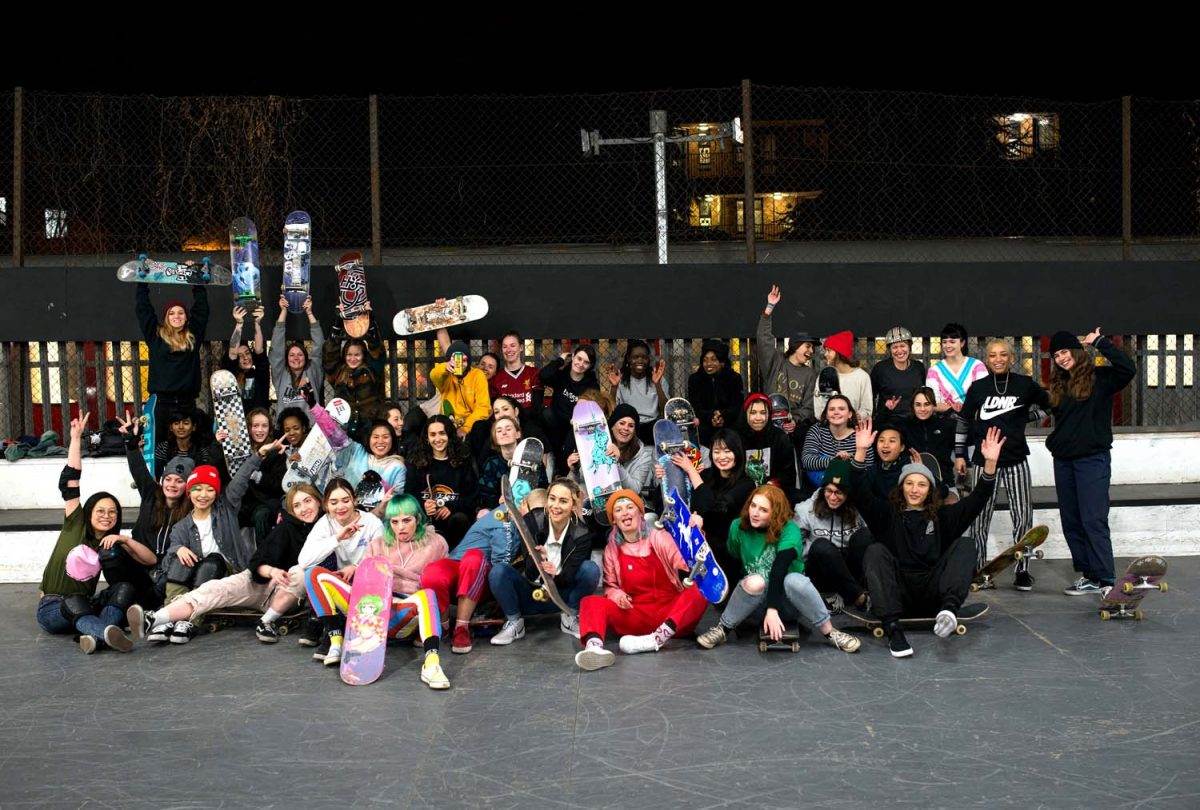 Girls Night goes from strength to strength at BAYSIXTY6 Skate Park group