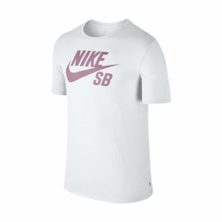 821946-102 Nike SB Logo T-Shirt White Elemental Pink at BAYSIXTY6 Skate Shop f