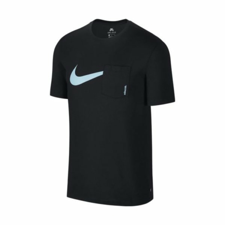 892825-010 Nike SB Dry T-shirt Black Ocean Bliss at BAYSIXTY6 Skate Shop f