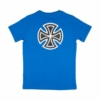 INA-YTE-0246 Independent Youth Bar Cross Tee Royal at BAYSIXTY6 Skate Shop b