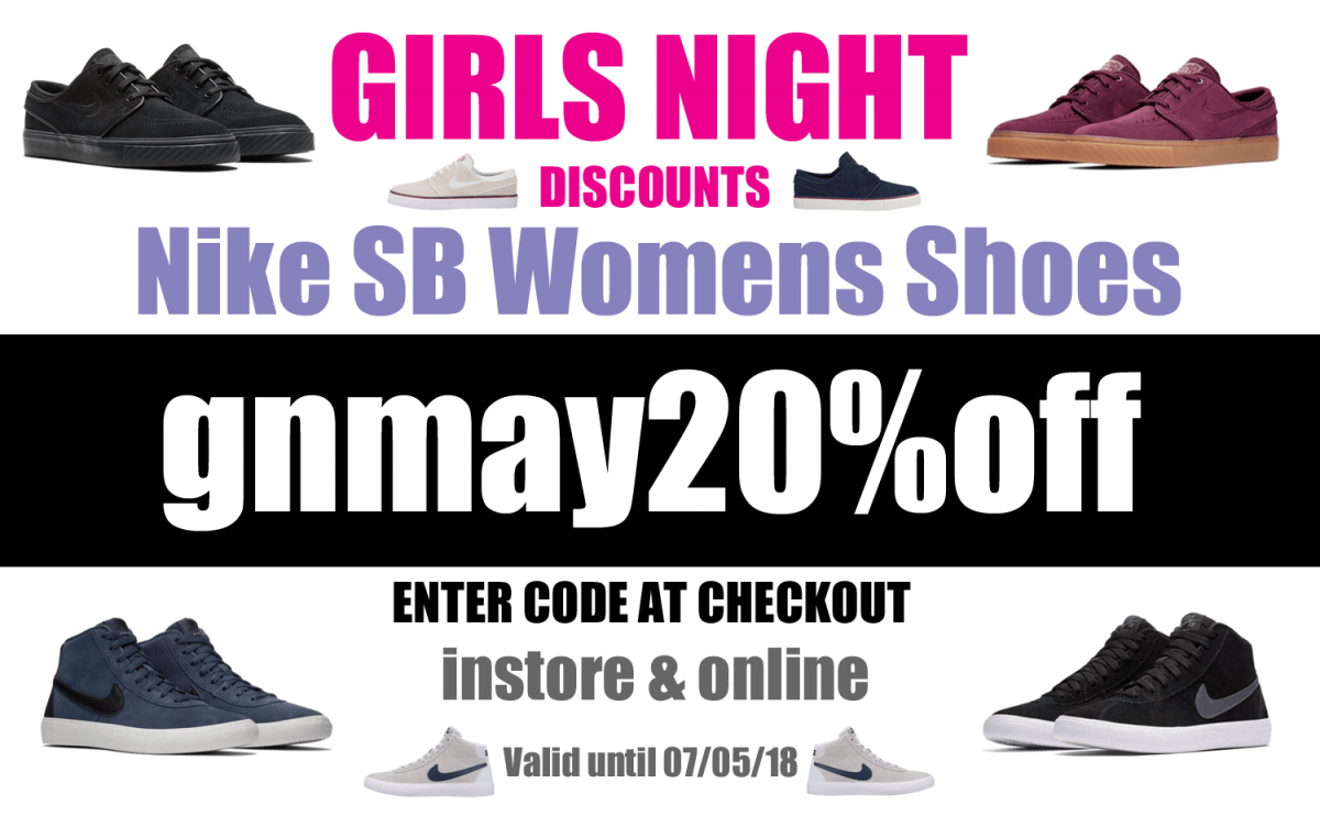 Girls Night discount weekend Nike SB Womens Shoes at BAYSIXTY6 Skate Shop GNMay20%off