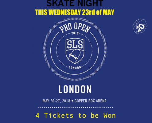 SLS Tickets Skate Night Prizes 4 to be won