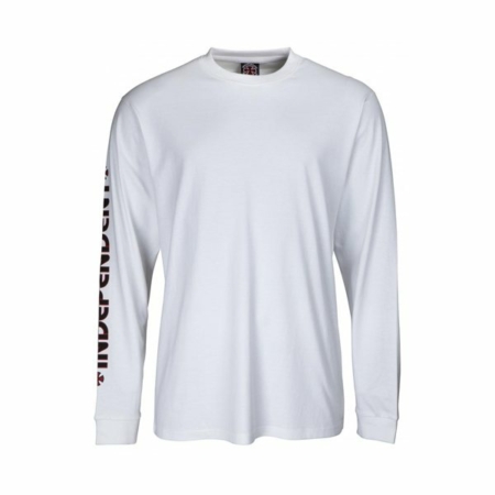 INA-LTE Independent Longsleeve Bar Cross T Shirt White at BAYSIXTY6 Skate Shop f
