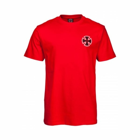 INA-TEE Independent BTG Cross Tee Red at BAYSIXTY6 Skate Shop f