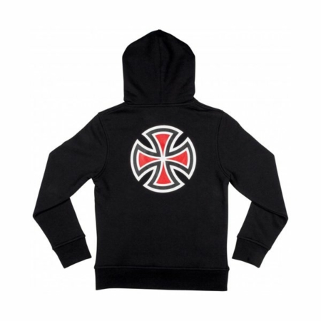 INA-YHD Independent Youth Hoodie Bar Cross Black at BAYSIXTY6 Skate Shop b