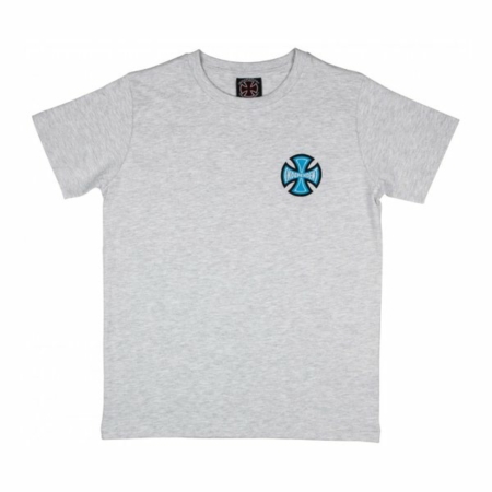 INA-YTE Independent Youth 2 Colour TC Tee Athletic Heather at BAYSIXTY6 Skate Shop f