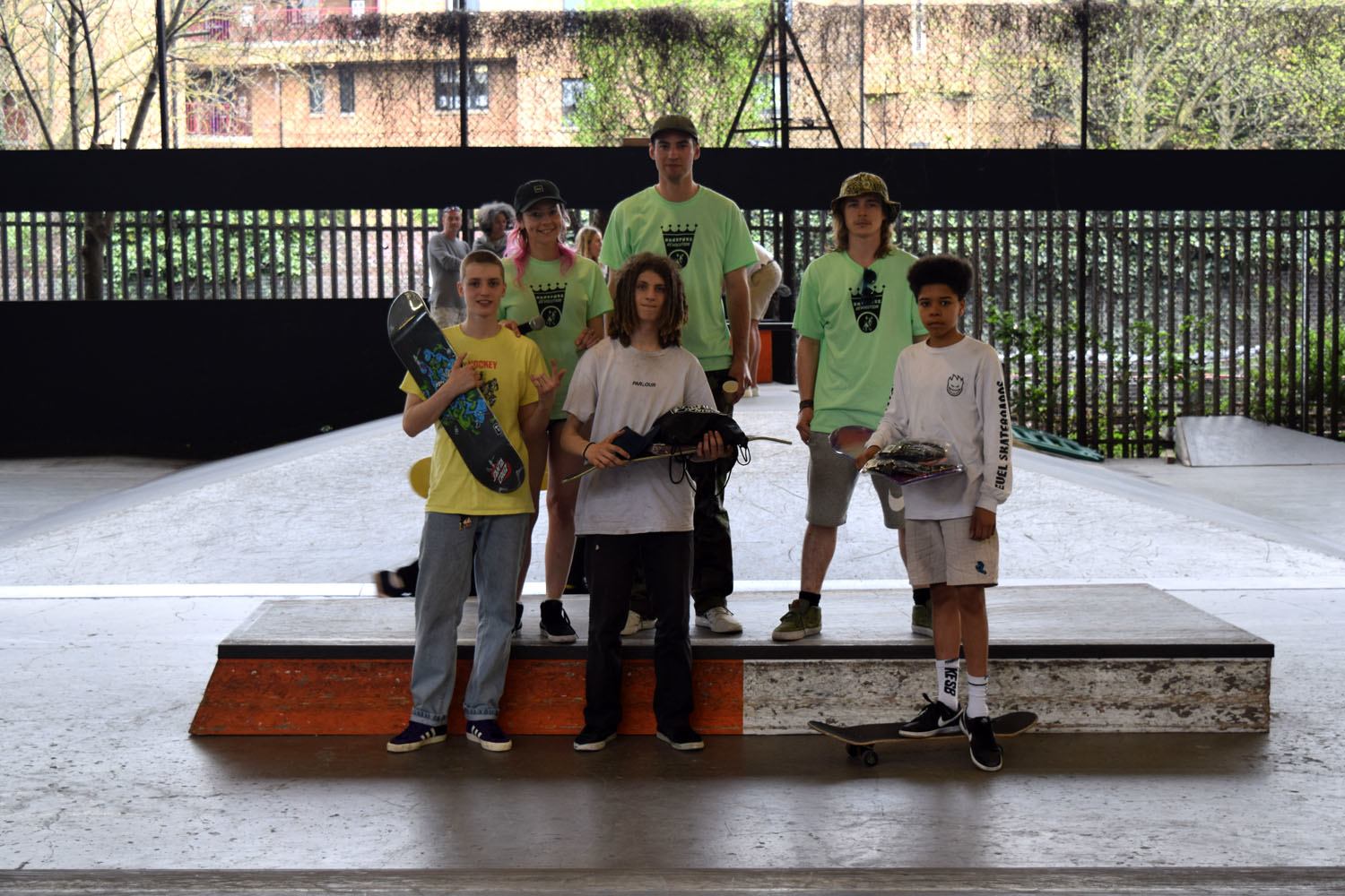 Underdog Revolution 16U Skate Comp 2018 BAYSIXTY6 Skate Park Event 16U Winners