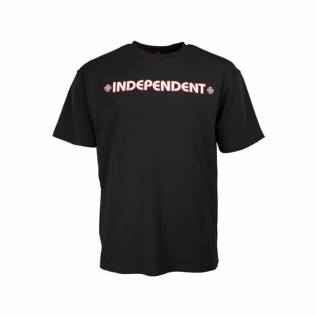 INA-TEE Independent Bar Cross T Shirt Black at BAYSIXTY6 Skate Shop f