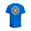 INA-TEE Independent Bar Cross T Shirt Royal at BAYSIXTY6 Skate Shop b