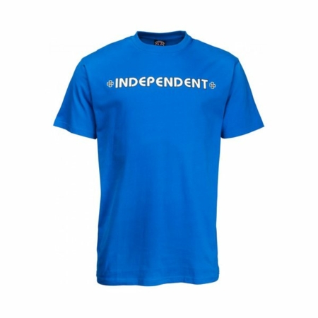 INA-TEE Independent Bar Cross T Shirt Royal at BAYSIXTY6 Skate Shop f