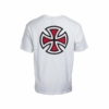 INA-TEE Independent Bar Cross T Shirt White at BAYSIXTY6 Skate Shop b