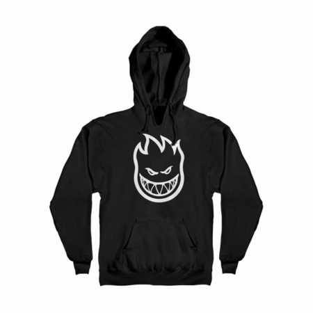 Spitfire Bighead Hoodie Black White at BAYSIXTY6 Skate Shop