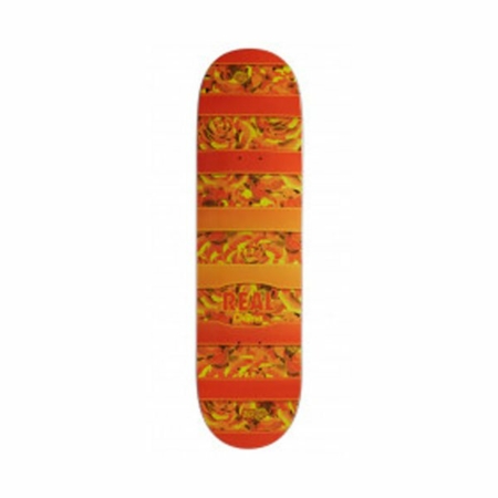 Real Low Pro Chima Flowery Deck Orange 8.25" at BAYSIXTY6 Skate Shop