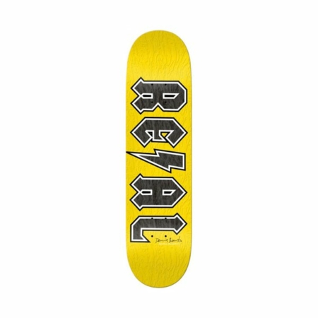 Real Deeds Signature Busenitz Deck Yellow 8.25 at BAYSIXTY6 Skate Shop f