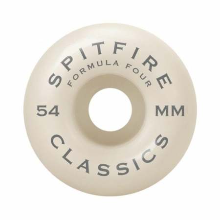 Spitfire Formula Four Classics 99DU 54MM Silver at BAYSIXTY6 Skate Shop b