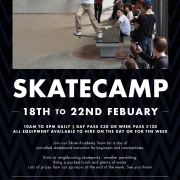 Skate Camp Spring Half Term 2019 at BAYSIXTY6 Skate Park