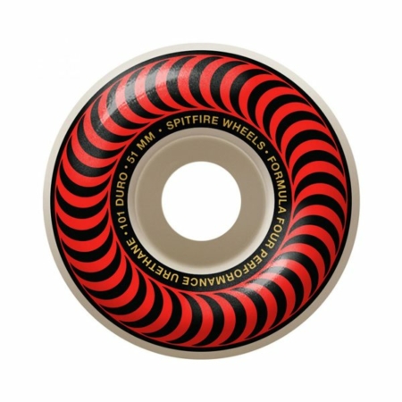 Spitfire Formula Four Classics 101DU 51MM Red at BAYSIXTY6 Skate Shop f
