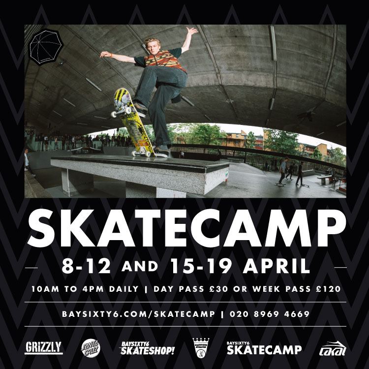 Skate Camp Easter 2019 at BAYSIXTY6 Skate Park