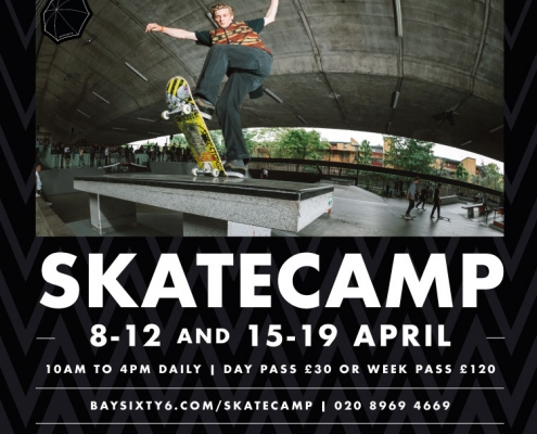 Skate Camp Easter 2019 at BAYSIXTY6 Skate Park