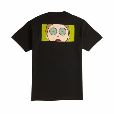 Primitive Morty Hypno Eyes T-Shirt in Black at BAYSIXTY6 Skate Shop