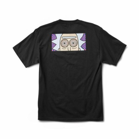Primitive Rick Hypno Eyes T-Shirt in Black at BAYSIXTY6 Skate Shop