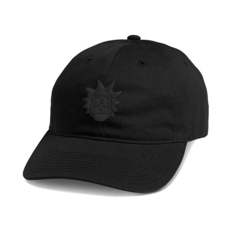 Primitive Rick Puff Hat in Black at BAYSIXTY6 Skate Shop